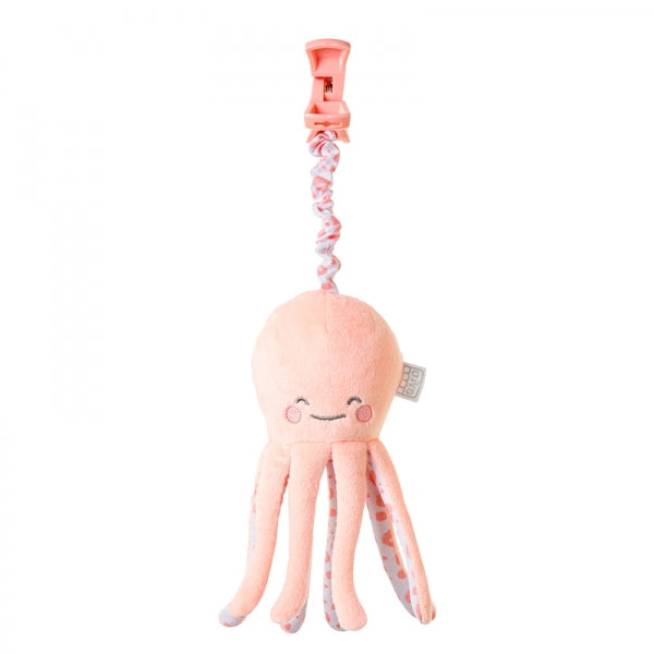 Κρεμαστή Κουδουνίστρα Με Δόνηση Octopus Pink 22cm