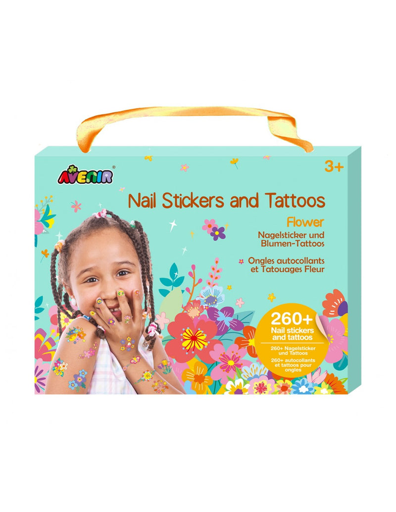 Nail Sticker & Tattoos Flowers