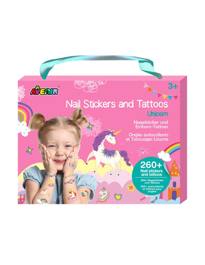 Nail Sticker & Tattoos Unicorns