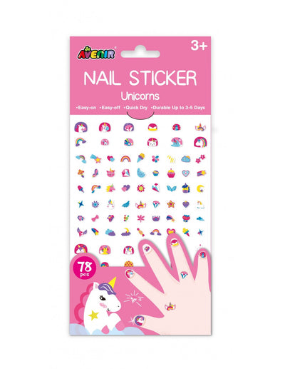 Nail Sticker Big Unicorns 78τεμ.