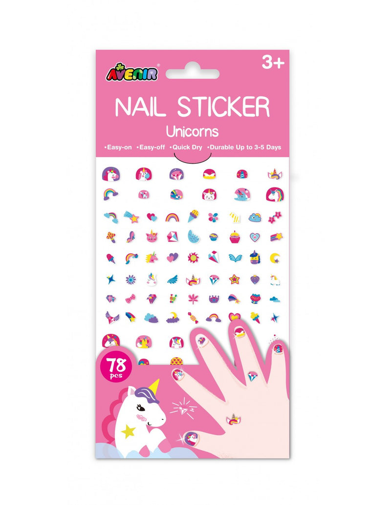 Nail Sticker Big Unicorns 78τεμ.