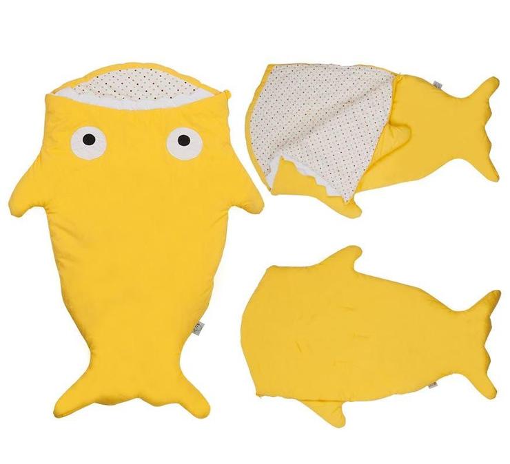 Παιδικός Υπνόσακος Comfy Shark Yellow 1-4 Eτών