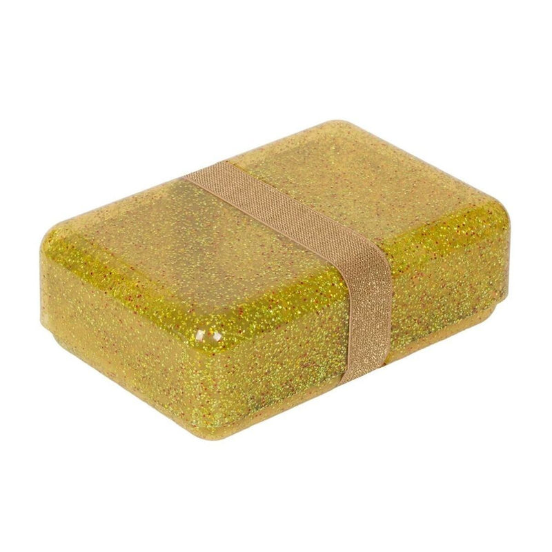 A Little Lovely Company Δοχείο Φαγητού Lunch Box Glitter Gold