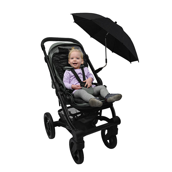 Ομπρέλα Καροτσιού Με Δείκτη Προστασίας UV50+ Black