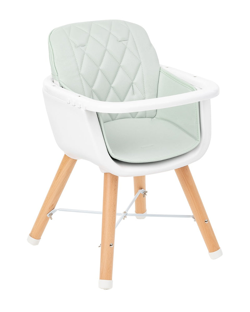 Καρεκλάκι Φαγητού Wooden Highchair Woody Mint